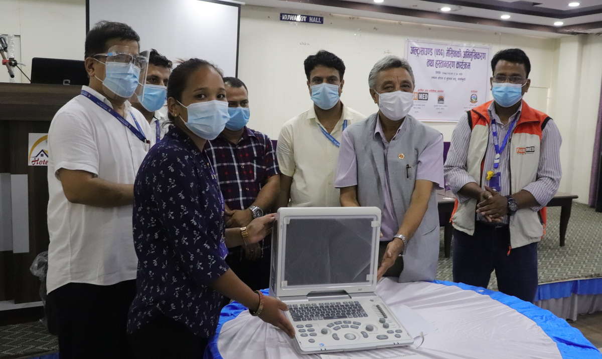 FAIRMED Ultrasound Training to Staff Nurses working in rural health facilities of Lumbini Province